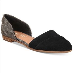 TOMS Jutti Black Flat